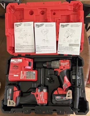 Milwaukee M18 FUEL 3697-22 Brushless 2-Tool Combo Kit 18V 2 Bat