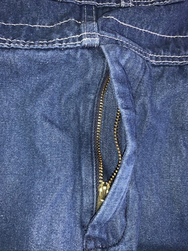 Liberty Overalls Youth 16R Blue Denim Bib Chore Carpenter Jeans - Picture 8 of 9