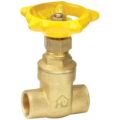 Homewerks Worldwide VGT-CMP-A8PA Gate Valve 2 BRS 200PSI CXC VGT-CMP-A8PA