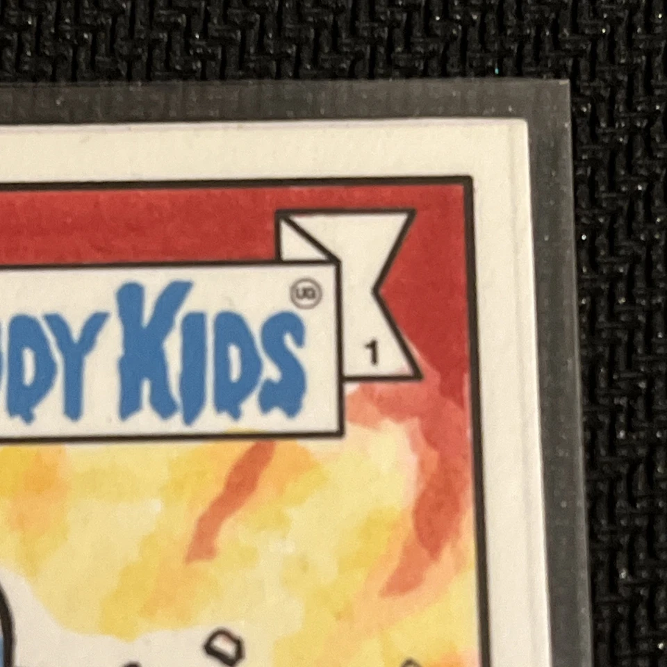 GARBAGE PAIL KIDS PARODY 2006 Luis Diaz Art SKETCH Card, Adam Bomb - Image 2 of 4