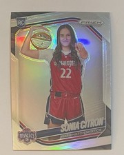 2025 Prizm WNBA Sonia Citron Rookie SP Variation Silver Prizm #148 Mystics RC