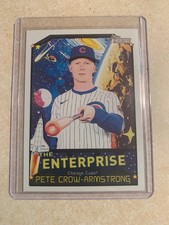 2026 Topps Heritage Pete Crow-Armstrong The Enterprise TE-PC