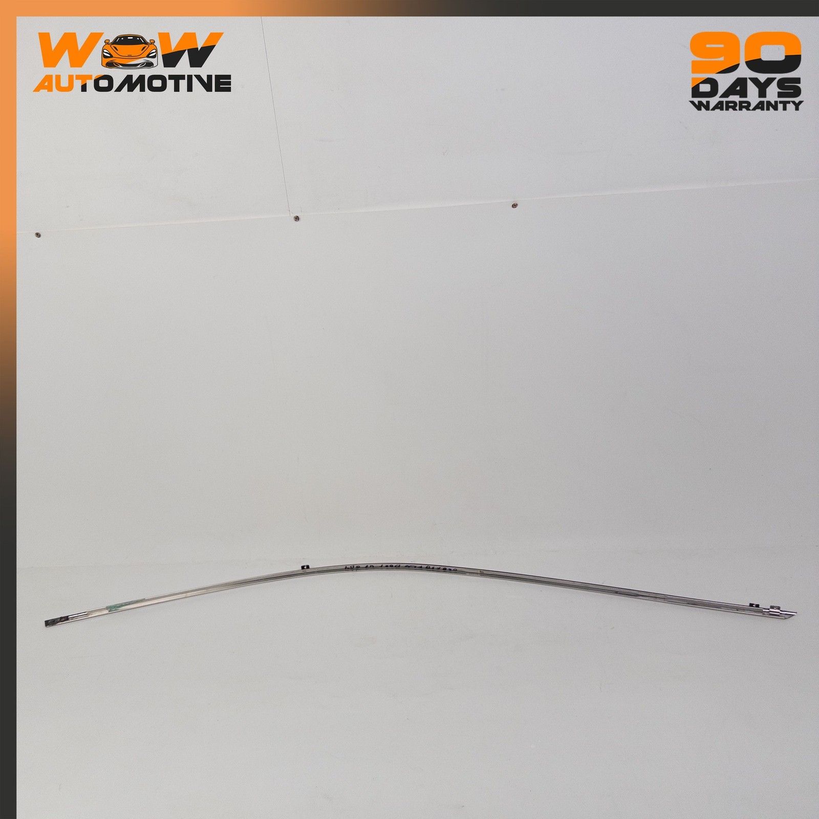 06-13 BENTLEY CONTINENTAL FLYING SPUR SEDAN LEFT UPPER WINDOW MOLDING TRIM OEM