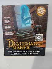 Deathmatch Maker For Quake 1 PC CD build all new levels for classic shooter game