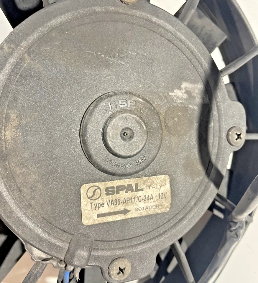 TRIUMPH TT 600 TT600 2000 - 2003 RADIATOR FAN ENGINE COOLING FAN ASSEMBLY - Image 4 of 4