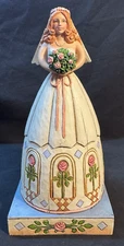 Jim Shore 4007235 From This Day Forward Bride Figurine 9"