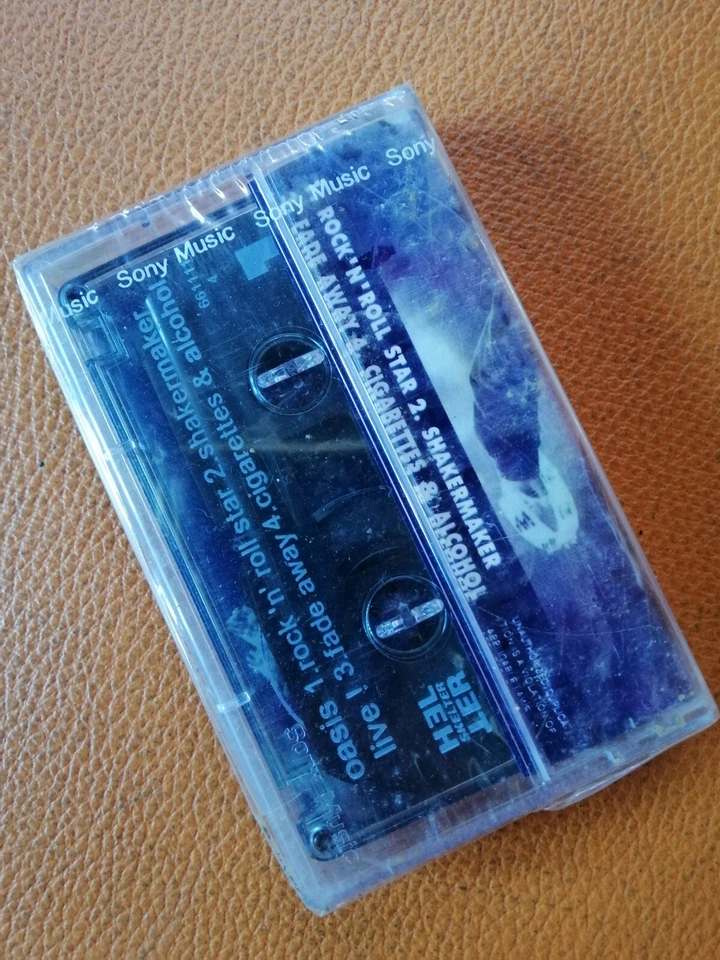 Oasis [ Live ! ] ORIGINAL CASSETTE THAILAND EDITION Foto 3 de 3