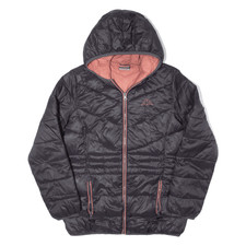 Kappa Lightweight Puffer Jacket Black Womens L