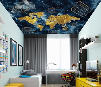 3D Stars Map A5720 Ceiling WallPaper Murals Wall Print Decal Deco AJ WALL Fay