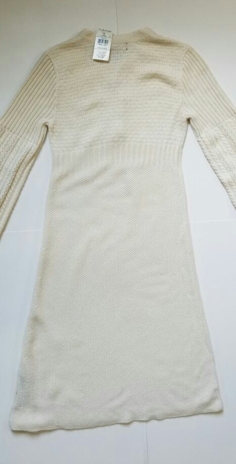 NWT POLO RALPH LAUREN GIRLS VANILLA SWEATER DRESS XL #40 | eBay