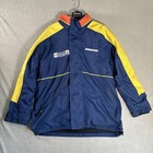 Vintage 2002 Salt Lake City Olympics Bombadier Jacket Sz XL Fleece Lined 3 in 1