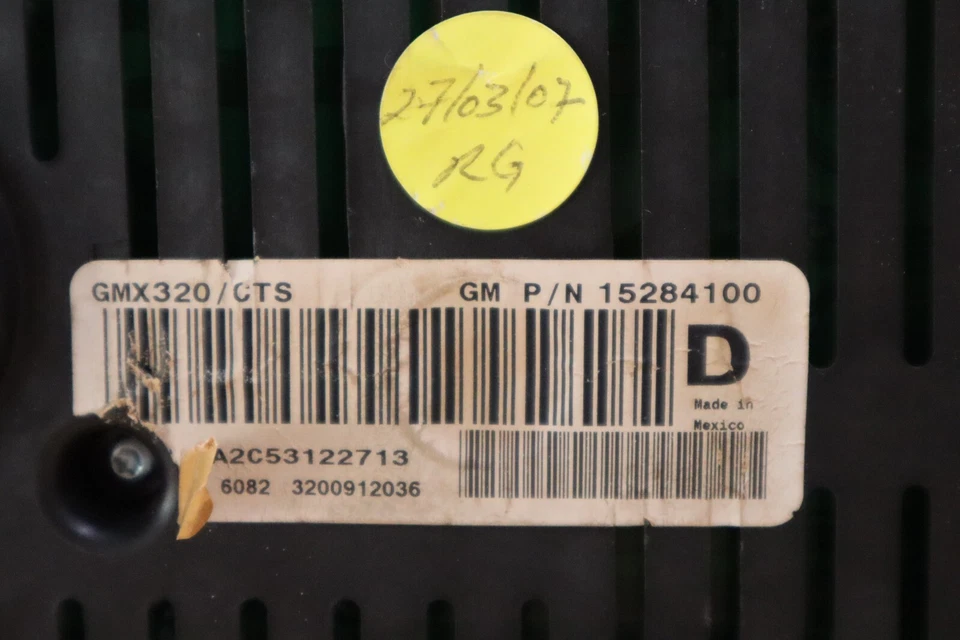 Cadillac SRX 2006 2007 velocímetro medidor de instrumento 15284100 millas 104.829 OEM Foto 4 de 4