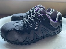 TERRA SPIDER WORK SHOES COMP TOE WOMENS SIZE 6 BLACK NEW