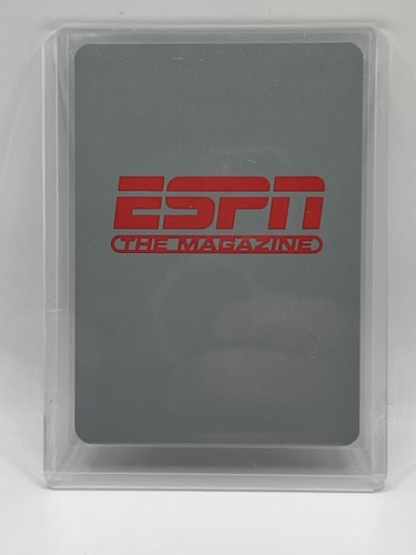 RARE 1999 ESPN the Magazine Peyton Manning 6 of spades Employee Playing Card - Picture 2 of 2