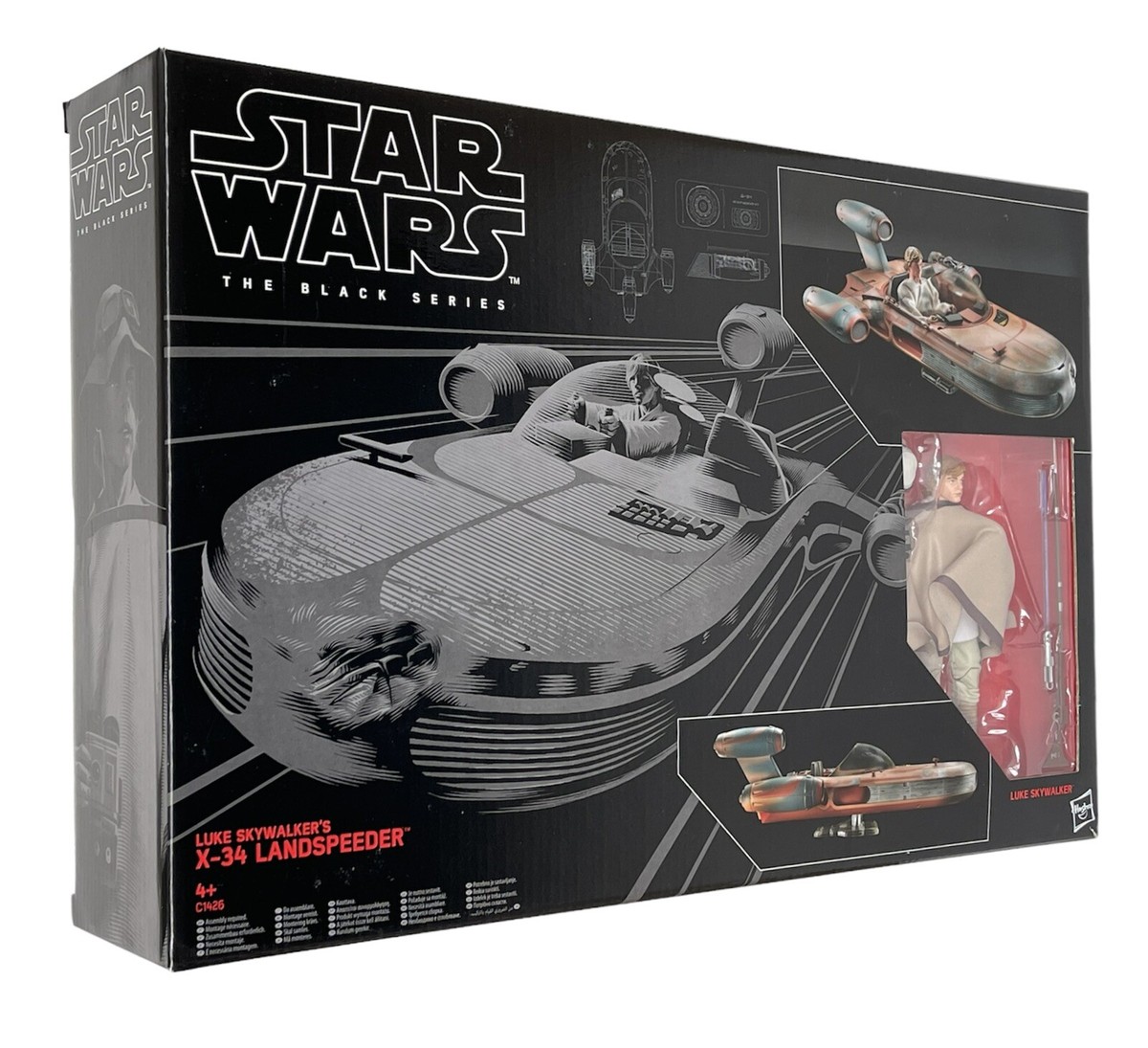 Star Wars 6 Inch The Black Series Luke Skywalker Landspeeder