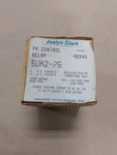 Joslyn Clark 5UK2-76 PMF Control Relay 5UK276