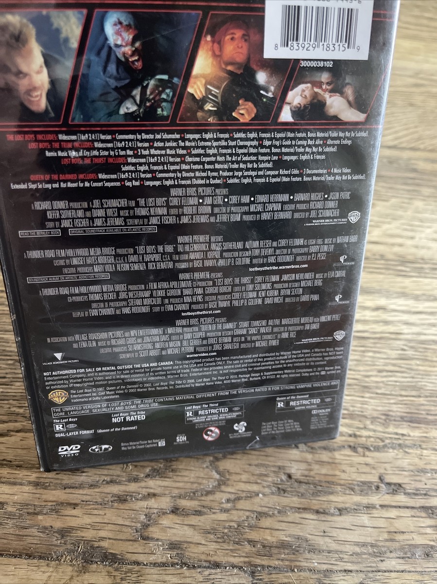 Vampires Collection: 4 Film Favorites 4-DVD Set The Lost