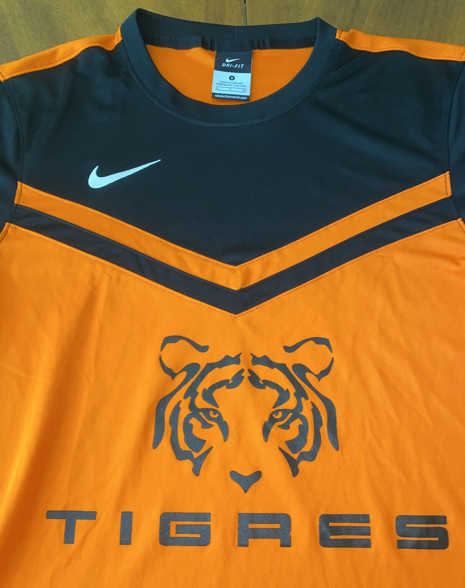 TIGRES UANL ティグレス　オレンジ/ブルー　サッカーシャツ TIGRES UANL ティグレス オレンジ/ブルー サッカーシャツ TIGRES