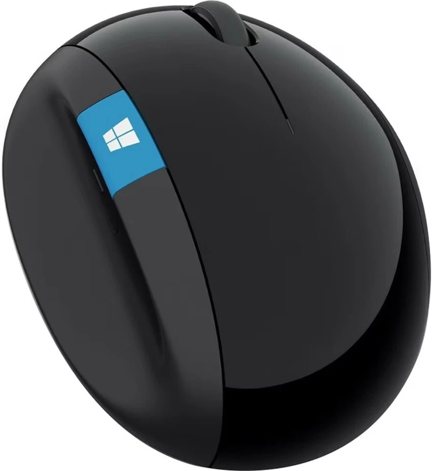 Microsoft Sculpt Ergonomic Mouse With USB Black (New) - Imagen 2 de 4