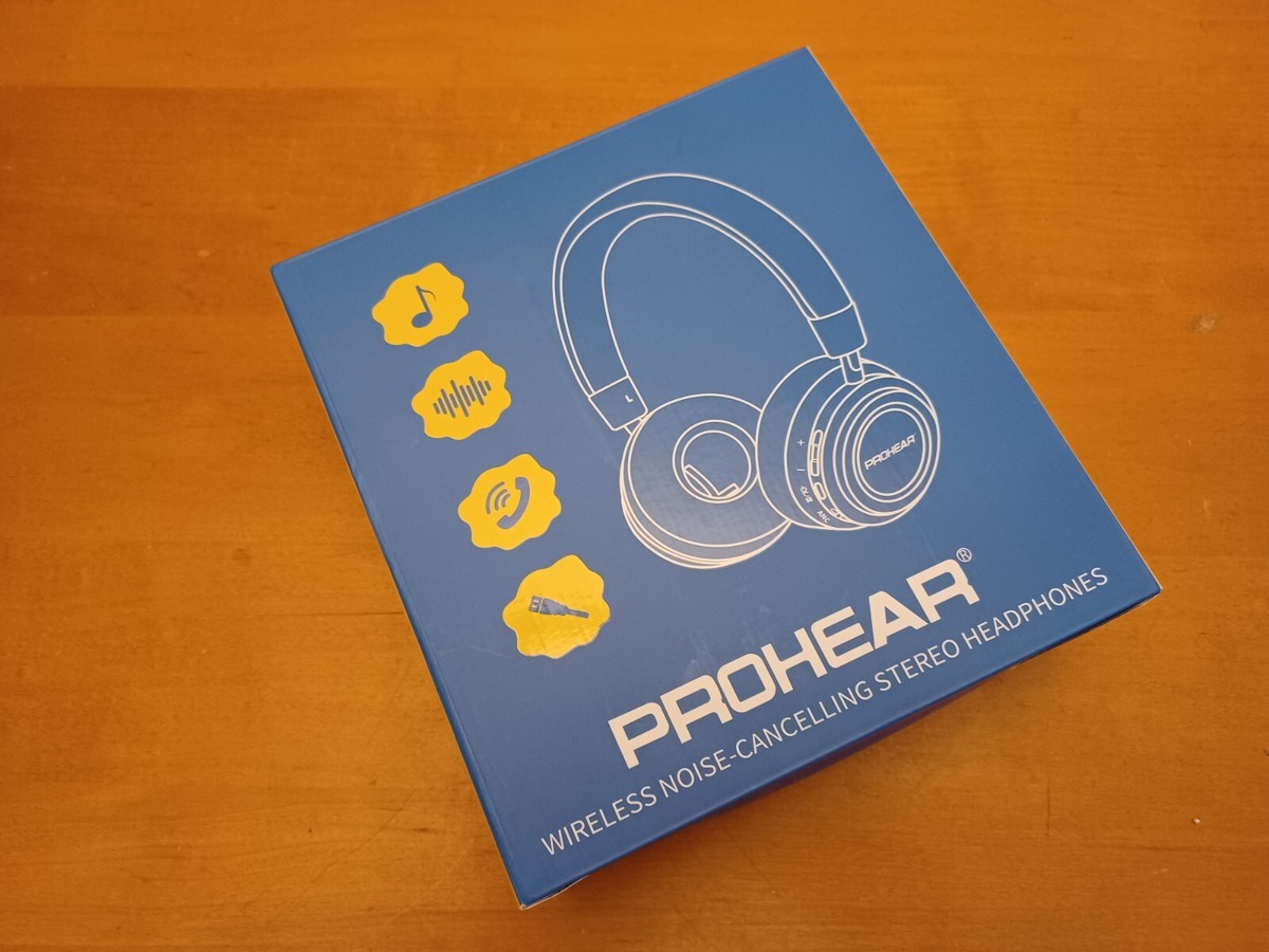 Child Bluetooth Active Noise Canceling Headphones Safe 85db Blue PROHEAR 01