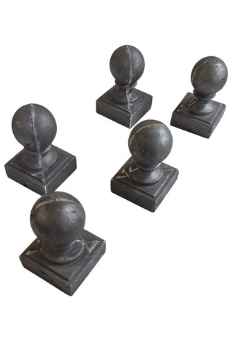 BLASTHOME Luxury Faceted Pillar Finials – Crystal Clear/Tuxedo Black, Fits Signature Collection Curtain Rods, Set Of 2 - View #7
