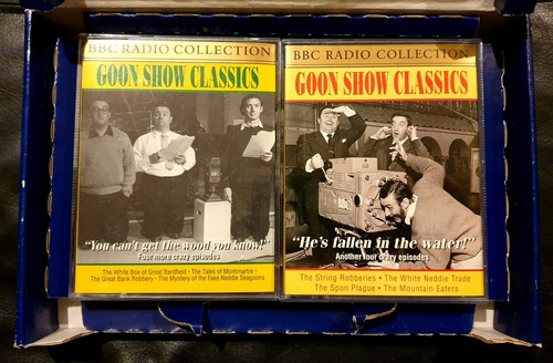 Goon Show Classics Vintage Audio Cassette Tapes BBC Radio Collection Box Set - Picture 2 of 7