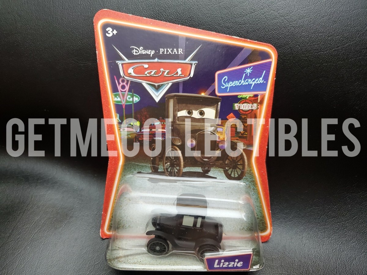 DISNEY PIXAR CARS LIZZIE 1923 FORD MODEL T DOCTORS COUPE SC SAVE 6