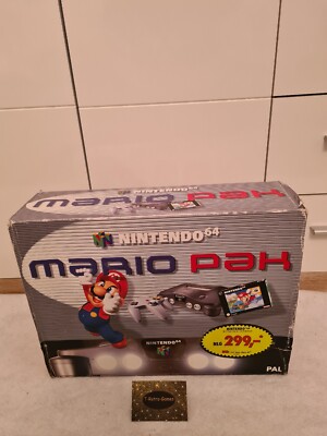 N64 Nintendo 64 Mario Pak Konsole Console OVP 