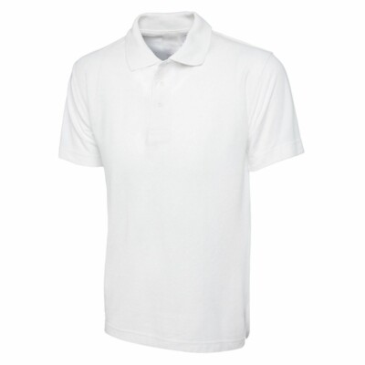 Poloshirt Mädchen weiß Regular Fit Schuluniform