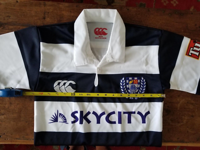 Canterbury CCC of New Zealand Auckland NPC Jersey Shirt XS Blues