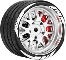 Powerhobby Aluminum RC Hnad Steering  Wheel w Brake Disk Silver Flysky NB4