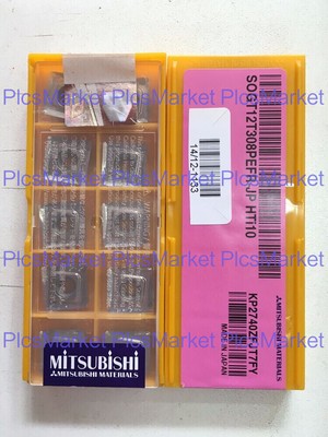NEW in box SOGT12T308PEFR-JP HTI10 CNC carbide inserts 10PCS/Box #W4