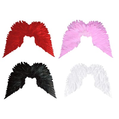 Angel Wings Dress up Feather Wings Cosplay for Carnival Wedding Themed Party