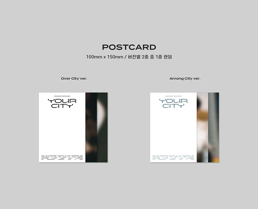 CNBLUE JUNG YONG HWA YOUR CITY 2nd Mini Album CD+Photo Book+
