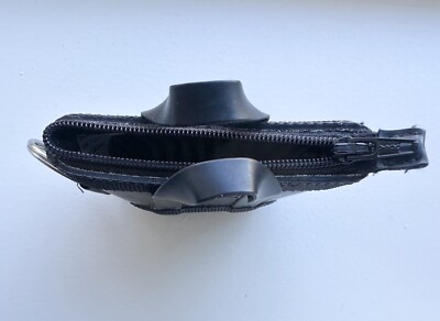 Vintage LL Bean Boat and Tote Bag Rubber Keychain Mini Micro Black