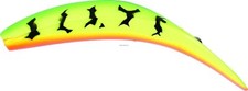 Yakima Bait 953-FRT Flatfish Wiggling Plug, #F-5, 1-3/4", Treble Hooks, Firetige
