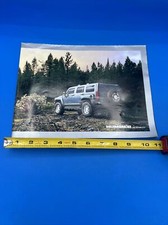 2007 Hummer H2 SUV H2 SUT H3 H3X Sales Brochure Foldout Poster - Original.