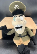 Rocky & Bullwinkle & Friends Fearless Leader Plush Stuffed Toy 1999 Stuffins