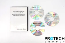 (Disc 1-3) Applied Biosystems Dell Precision 380 Recovery CD Kit NEW w/ WARRANTY