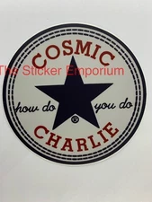 GD Cosmic Charlie UV Vinyl Sticker Car Phish Laptop Tumbler Decal