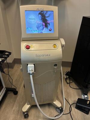 Alma Lasers Soprano ICE ~ 755 and 1064 Hair removal Laser ~ 2019 ~ Warranty ~
