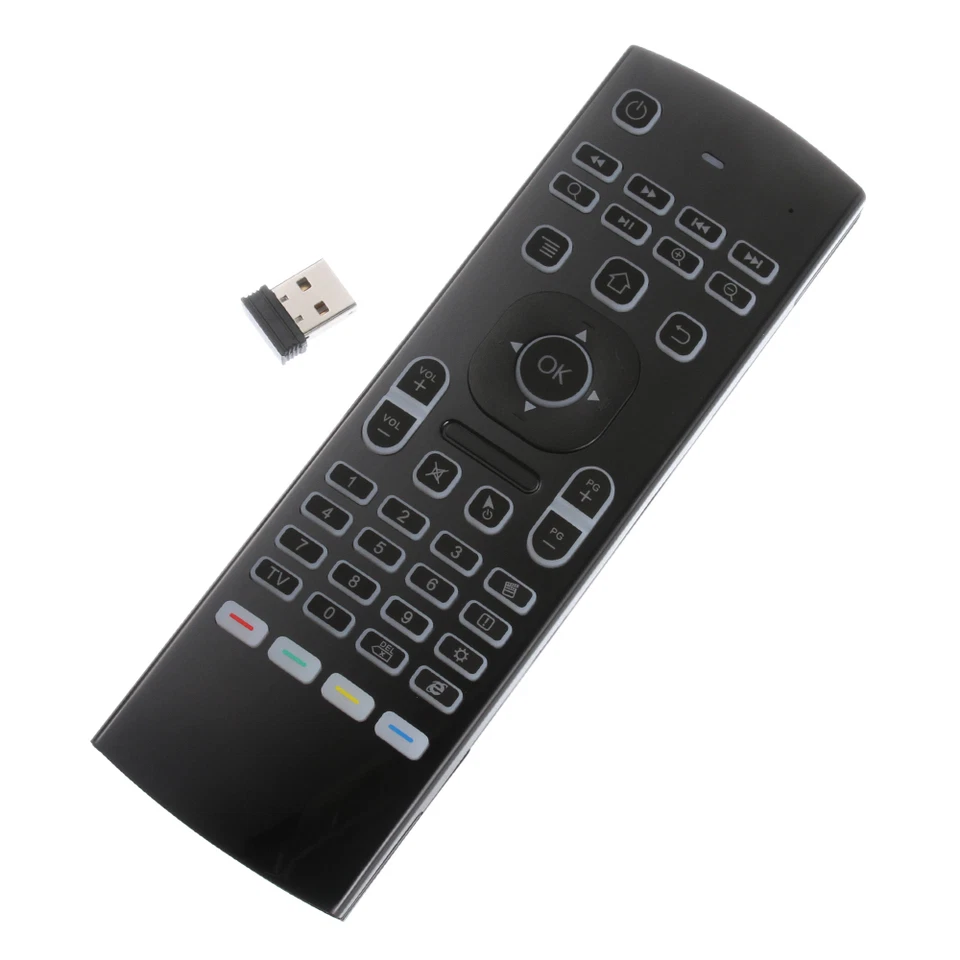 MX3 2.4G Wireless keyboard Fly Air Mouse IR Remote For Android Win Linux TV BOX - Image 2 of 4