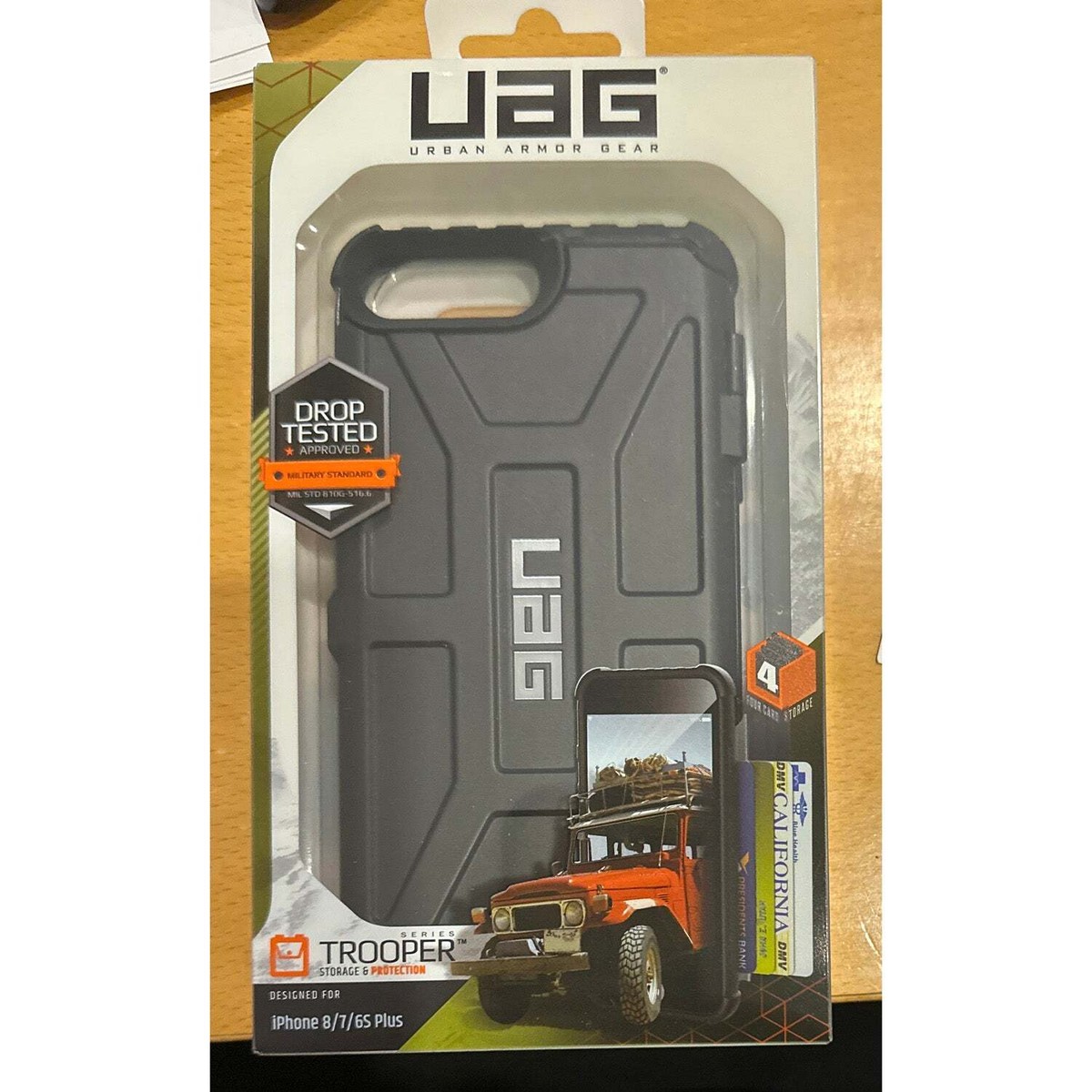 UAG iPhone 8/7S/7 Plus Trooper Black Australia