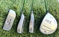 USKG US KIDS GOLF 4 PIECE KIDS ULTRALIGHT FAIRWAY DRIVER -6-pw-putter See Desc