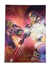 Excellent: Vintage 1996 Finest Star Wars Ponda Baba Chromium Trading Card