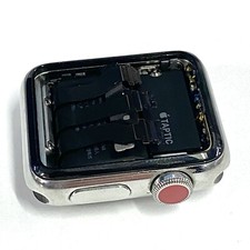 Apple Watch Series 3 38mm Edelstahl Schutzhülle LTE Kein LCD Wie Ist