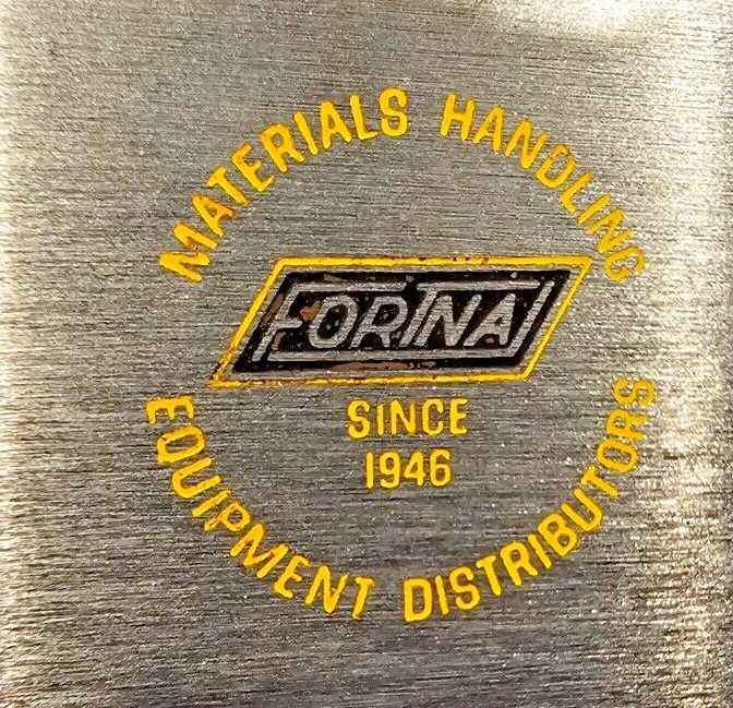 Vintage Fine 3rd Model Barcroft Zippo Table Lighter Forina Equipment