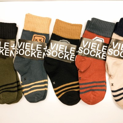 Kindersocken für Jungen,  Größe: S, 90 % Baumwolle. 5 % Polyester. 5 % Elasthan