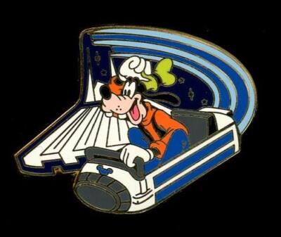 DLR E-Ticket Deluxe Starter Lanyard Set Goofy on Space Mountain
