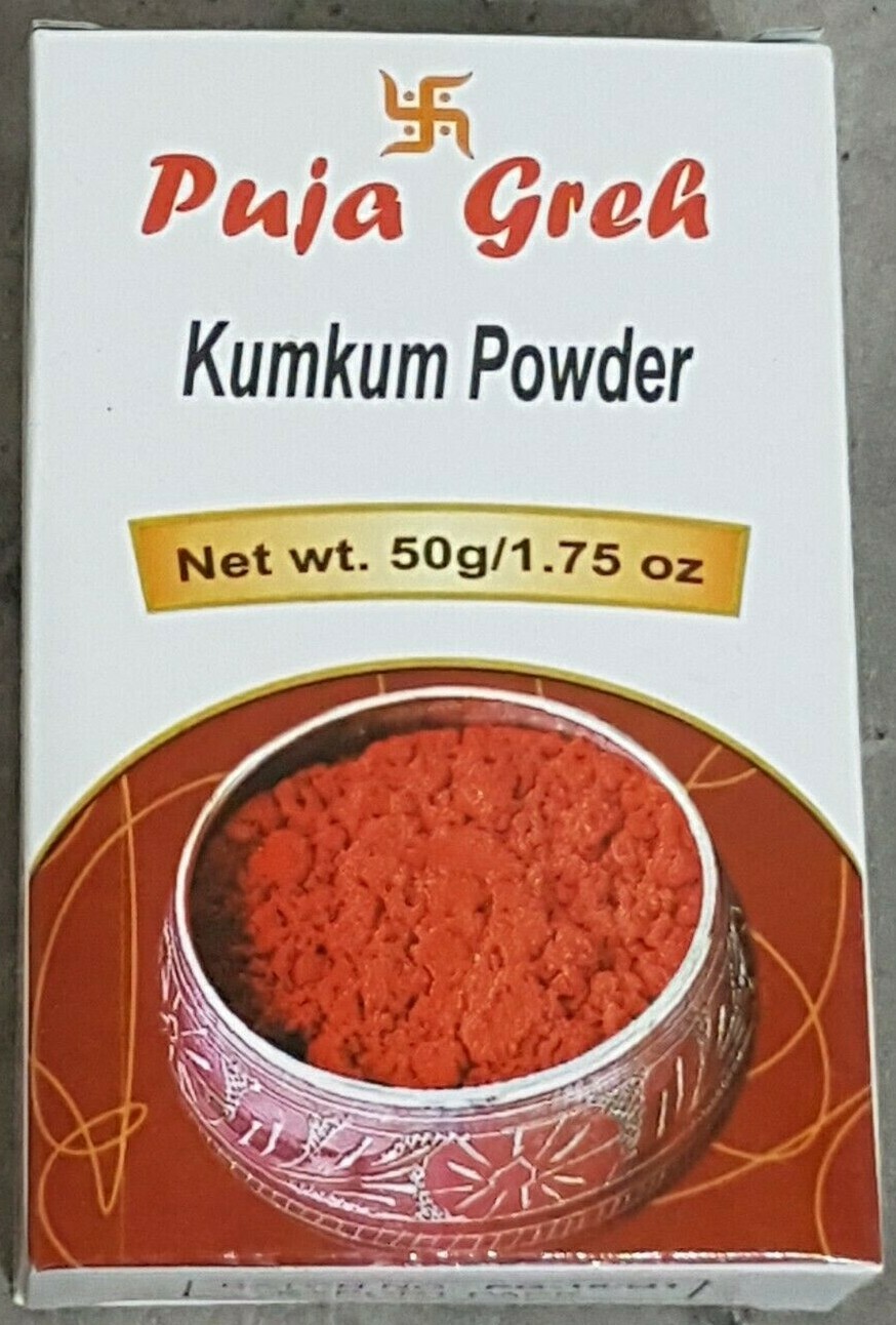 Poudre De Kumkum Rouge 10g - Pour Rituels Hindous, Pooja, Tilak - KULIA®